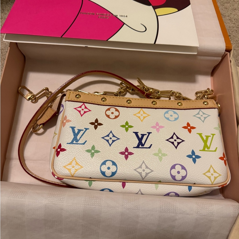 Louis Vuitton Multicolor Monogram Clutch